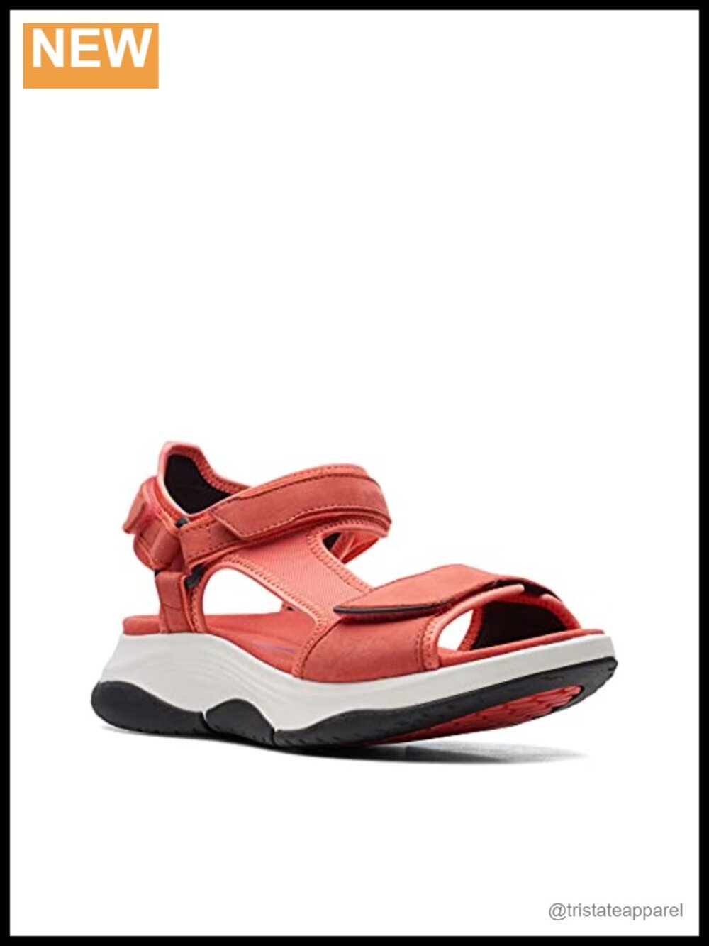 Clarks Wave2.0 Skip Athletic Sandal Leather Leather